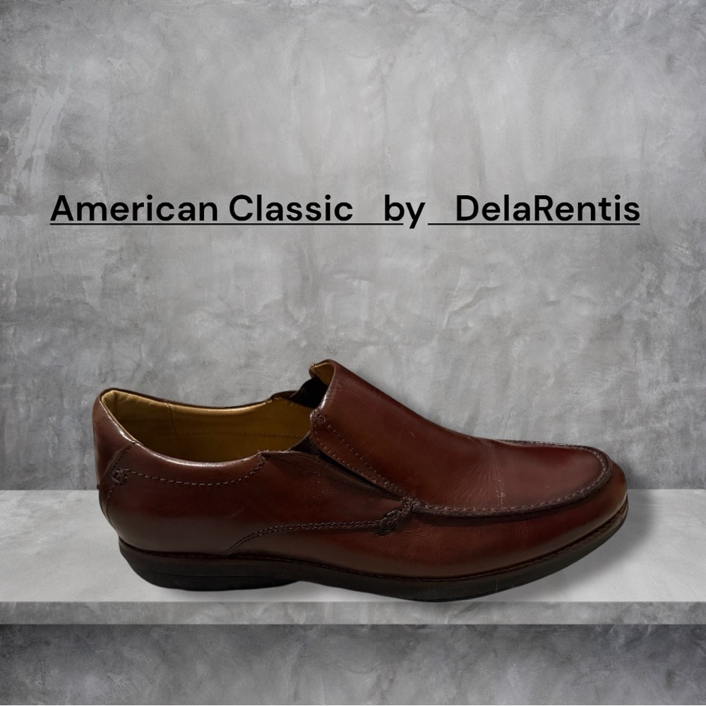 Men's Brown Leather Loafers